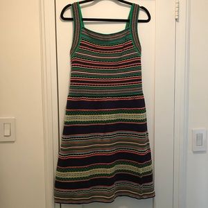 M Missoni multicolor knit dress